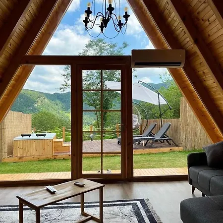 Havuzlu Jakuzili Suit Bungalov Chalet