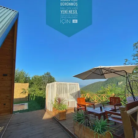 Chalet Havuzlu Jakuzili Suit Bungalov *